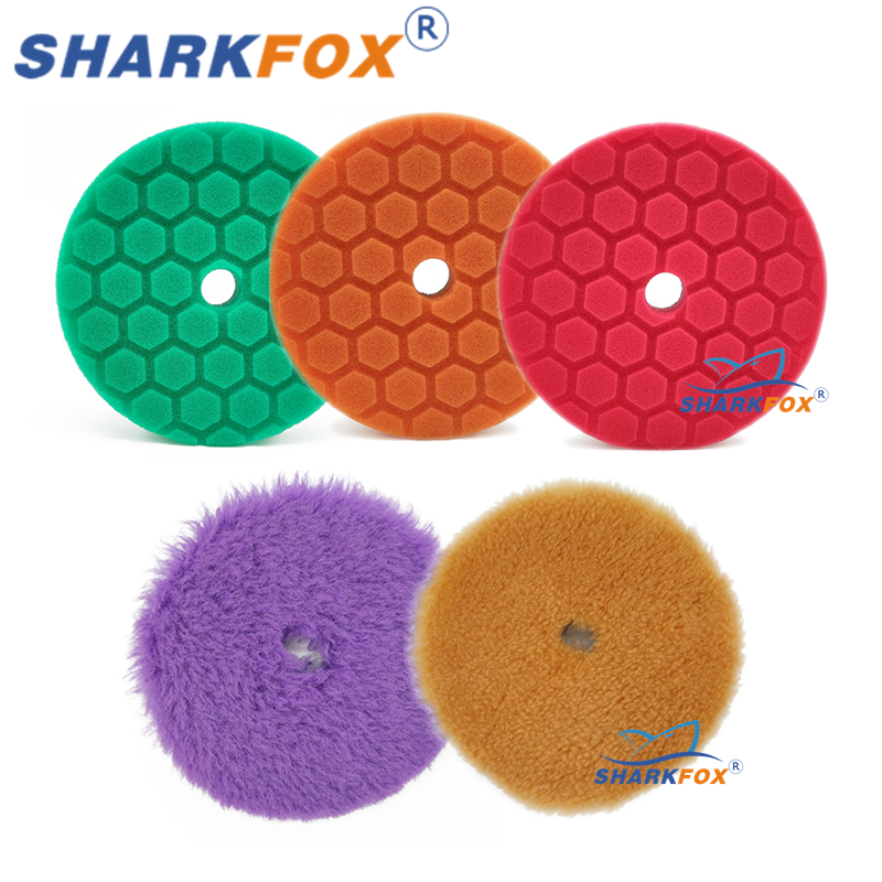 Polish Pad Set Buffer - Sharkfox 5 pieces/set 5