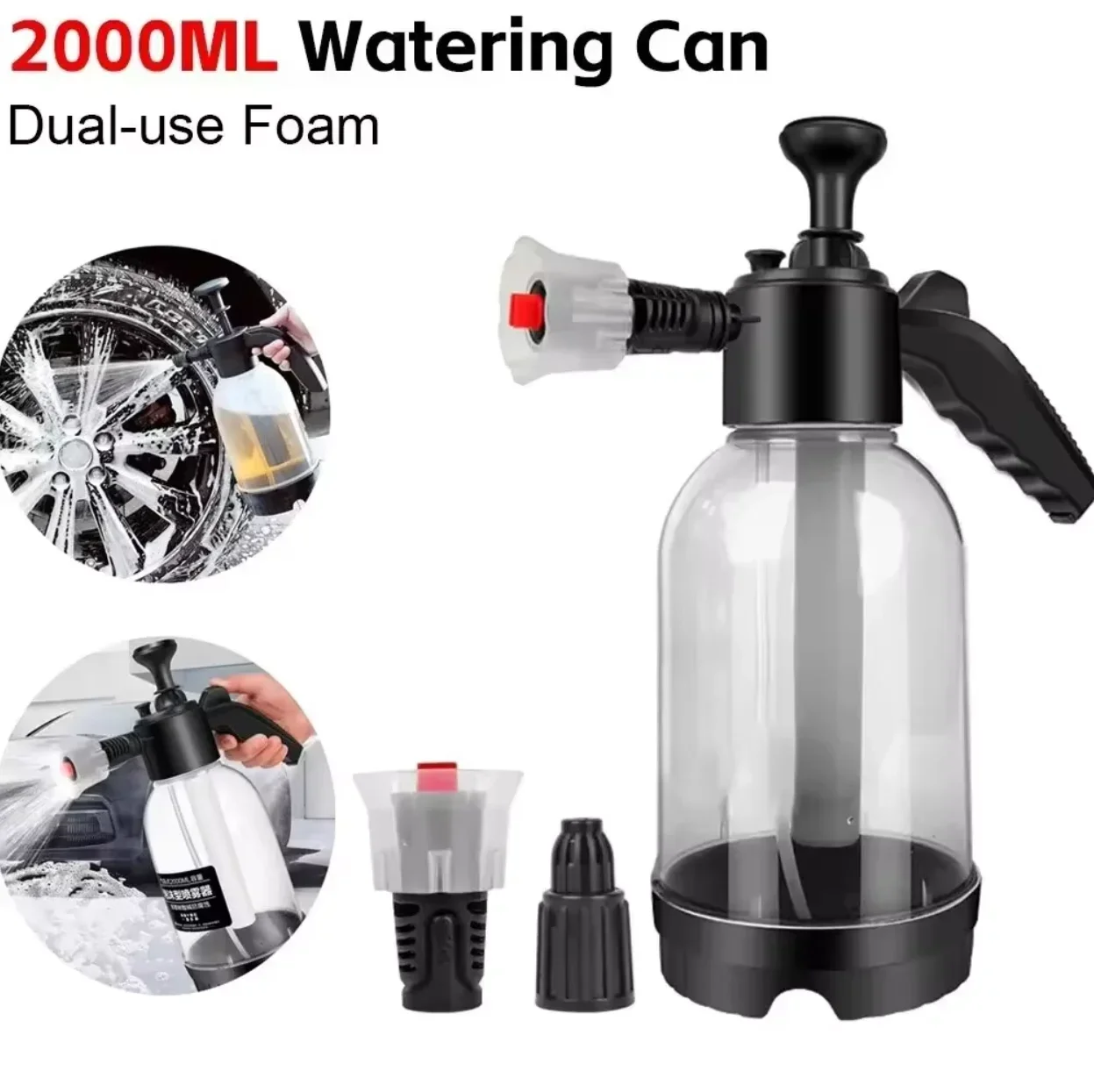 Pressure Washer Foam Gun - 2L Foam Sprayer Car Wash Hand-held