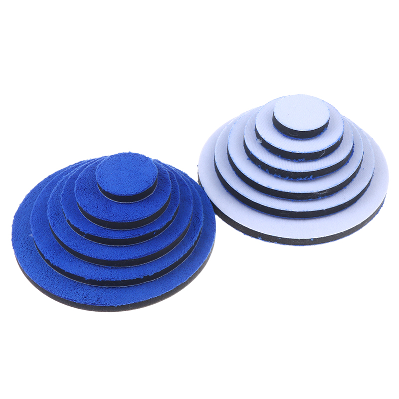 Polish Pad Set Buffer - 2Pcs Set Microfiber Polishing Pad for