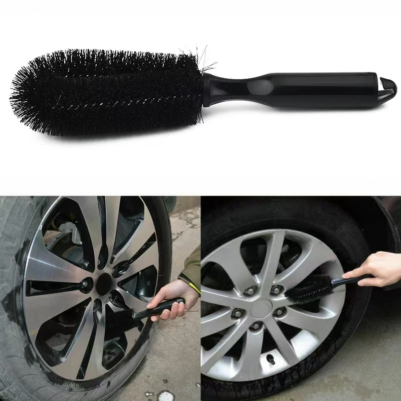 Wheel Cleaner Alloy - Car Wheel Brush Soft Bristle Tire