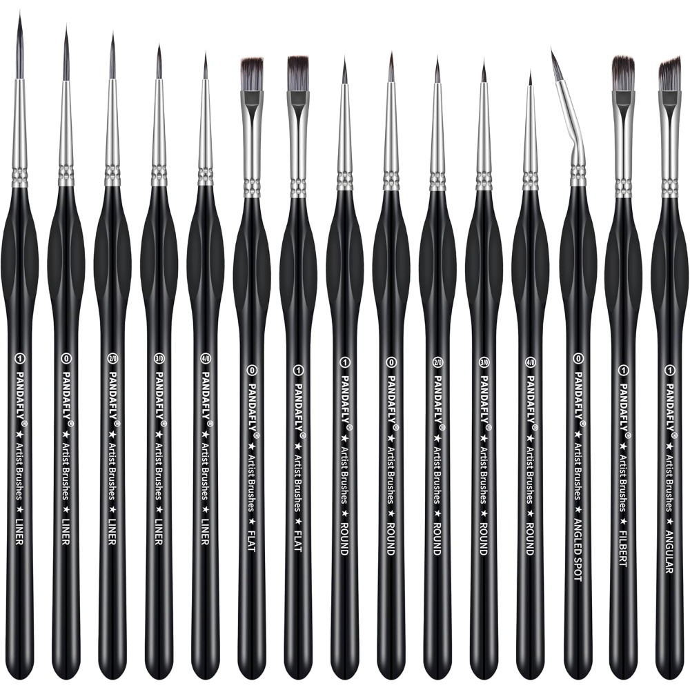 Detailing Brush Set - Professional Detail Paint Brushes Set of