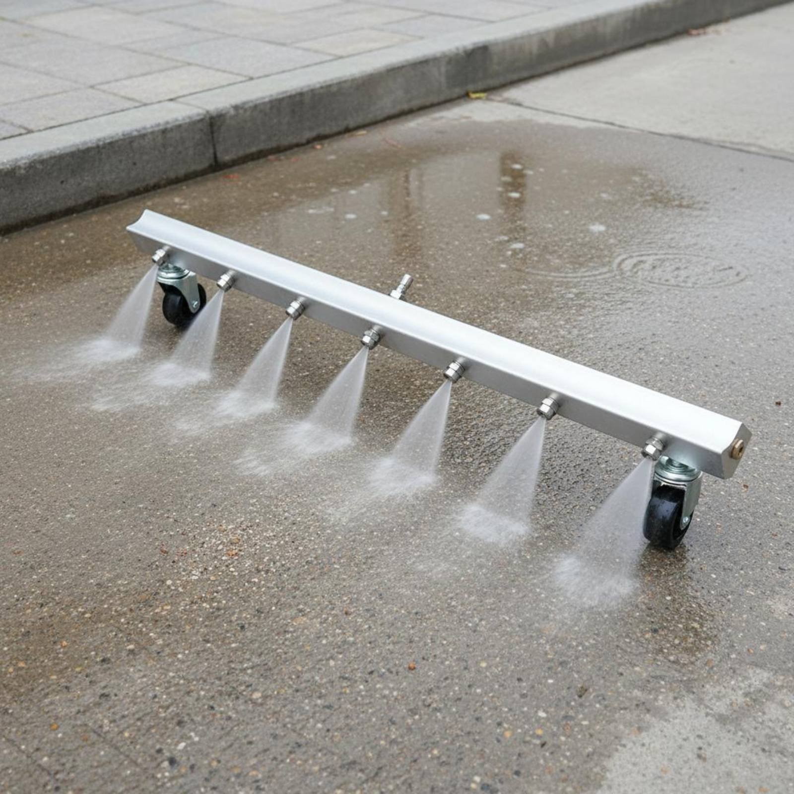 Wheel Cleaner Alloy - Pressure Washer Undercarriage Cleaner Swivel Wheels