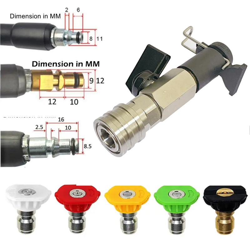 Pressure Washer Foam Gun - 1/4 Inch Quick Connect High Pressure