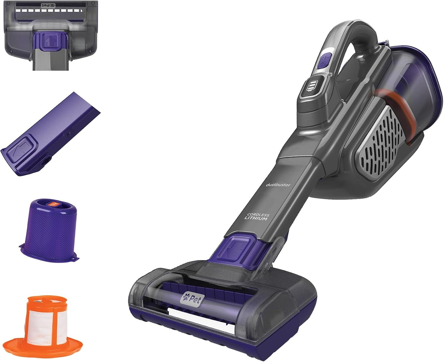 Car Cleaning Brush - Rechargeable Cordless Pet Special Handheld Vacuum,