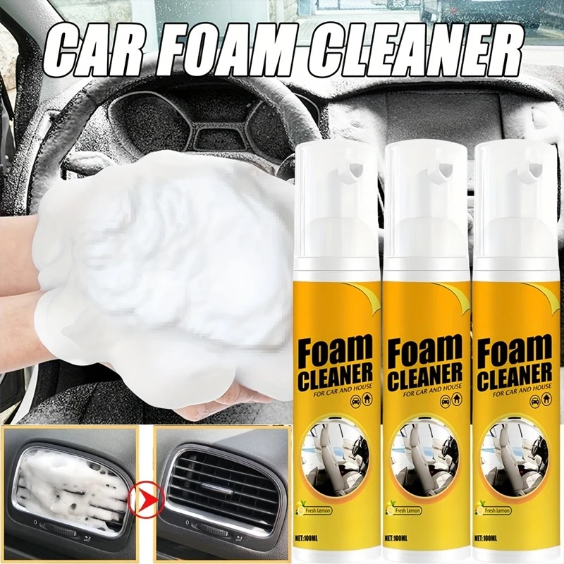 Leather Cleaner Interior - Multi functional foam cleaner supplies Automotive