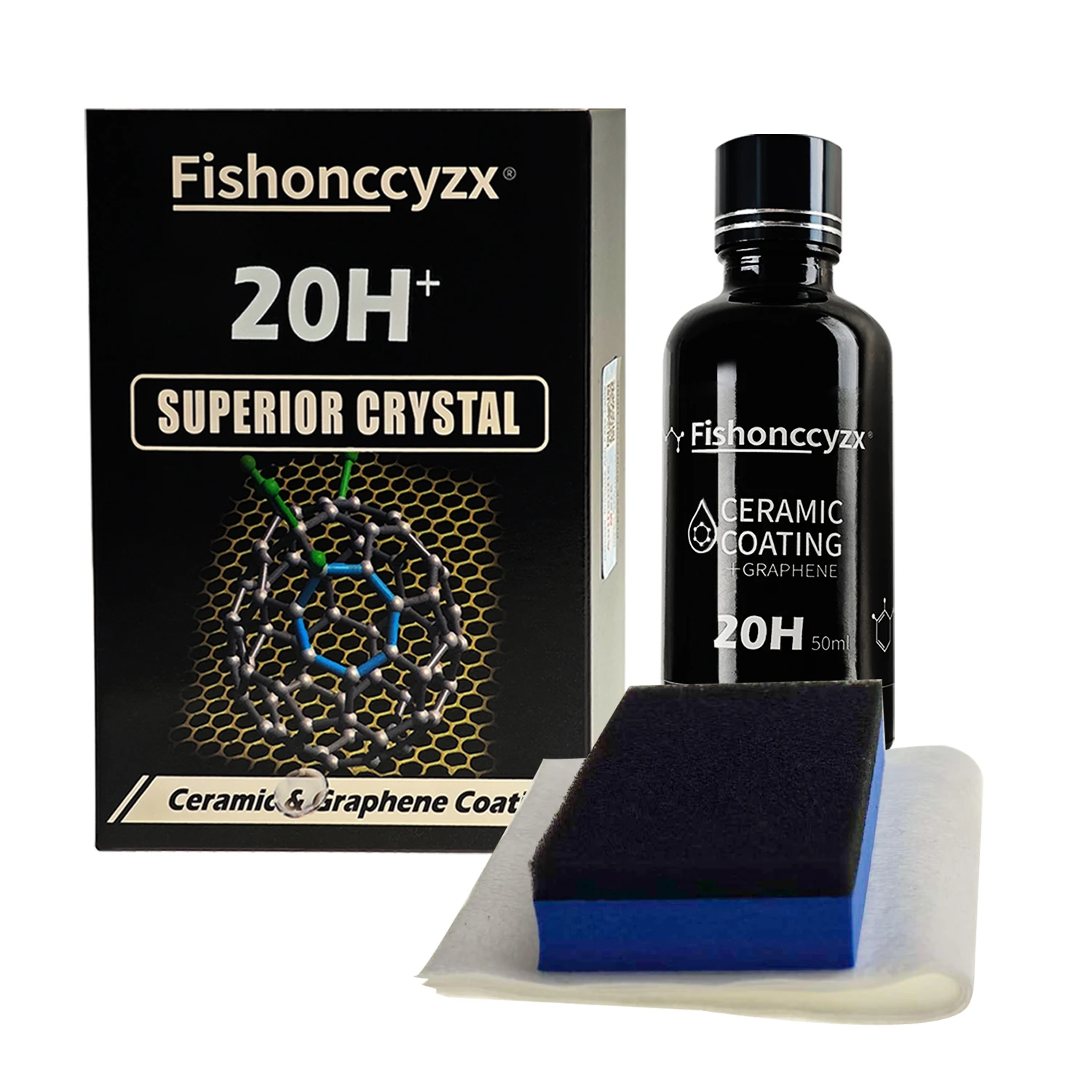 Car Wax Ceramic Coating - 20H Car Coating Polishing Wax Anti-Scratch