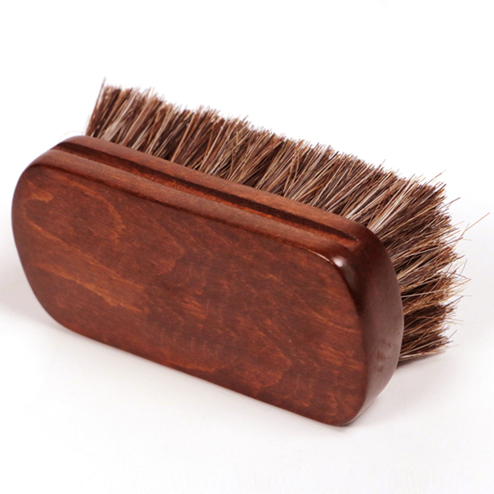 Car Cleaning Brush - Horse Hair Leather Textile Cleaning Brush