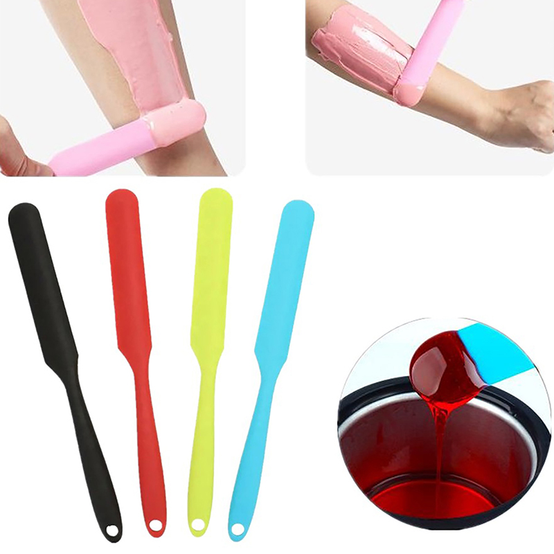 Wax Applicator Pad - Silicone Cosmetic Waxing Spatulas Non-stick Hair