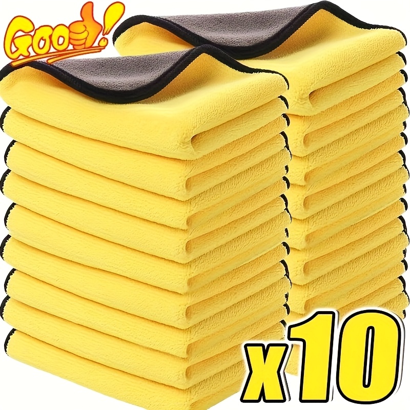 Microfiber Towel Detailing - 3/5/10Pcs Car Wash Microfiber Towel 30*30CMCar