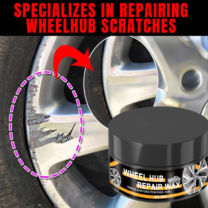 Wheel Cleaner Alloy - 1 Piece 100g Universal Wheel Hub