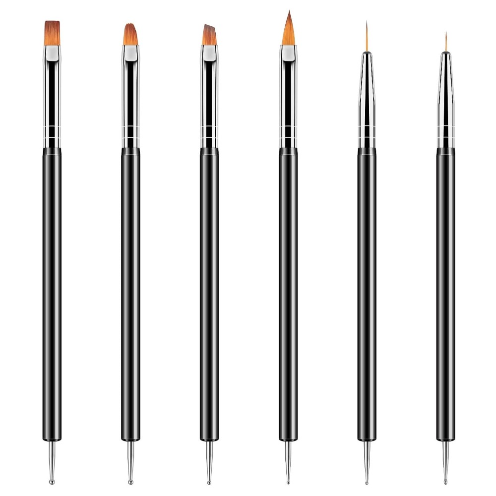 Detailing Brush Set - Double Ended Nail Art Dotting Tools