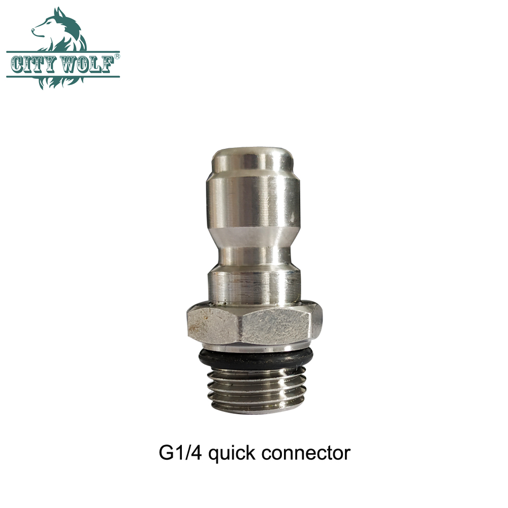 Foam Cannon Car Wash - City Wolf G1/4 Quick Release Adapter