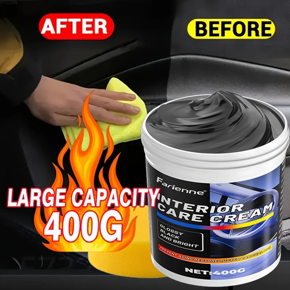 Trim Restorer Plastic - NEW Heavy-Duty Car Plastic Renovator Wax