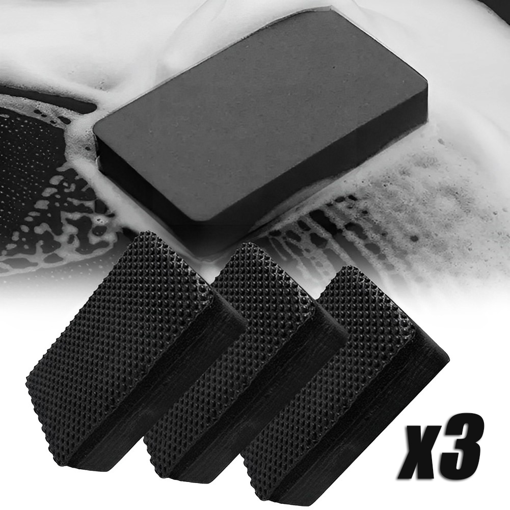 Clay Bar Lubricant - 3Pcs Car Clay Bar Pad Sponge