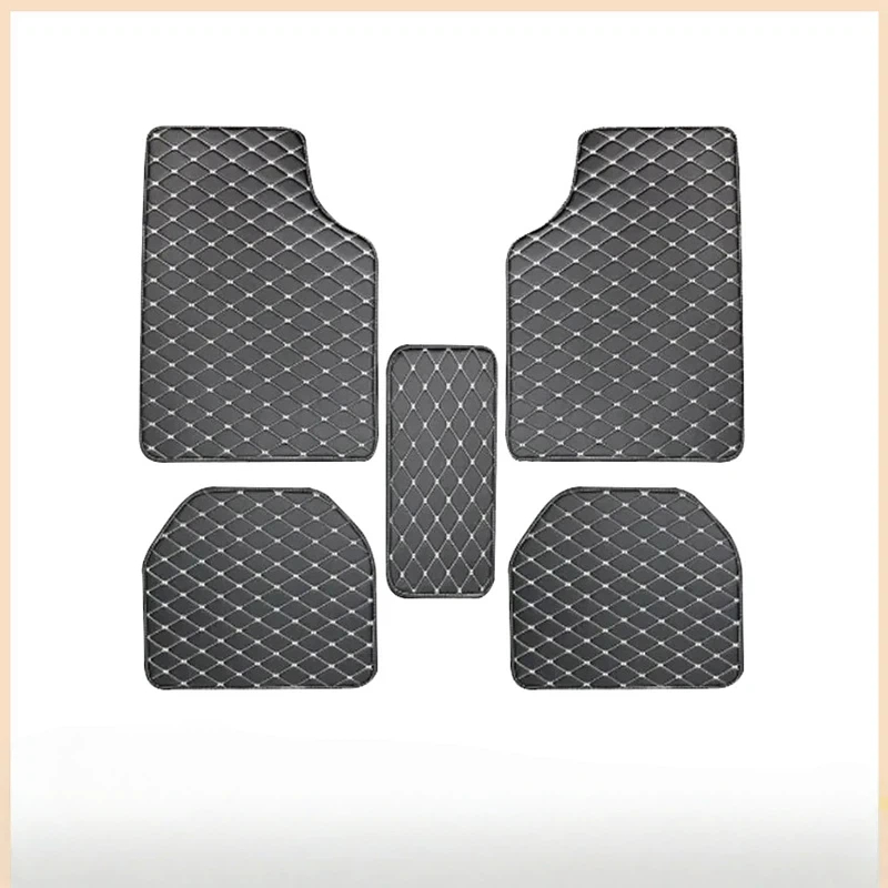 Car Floor Mats 5Pcs PU Leather - огляд і ціна Leather Cleaner Interior