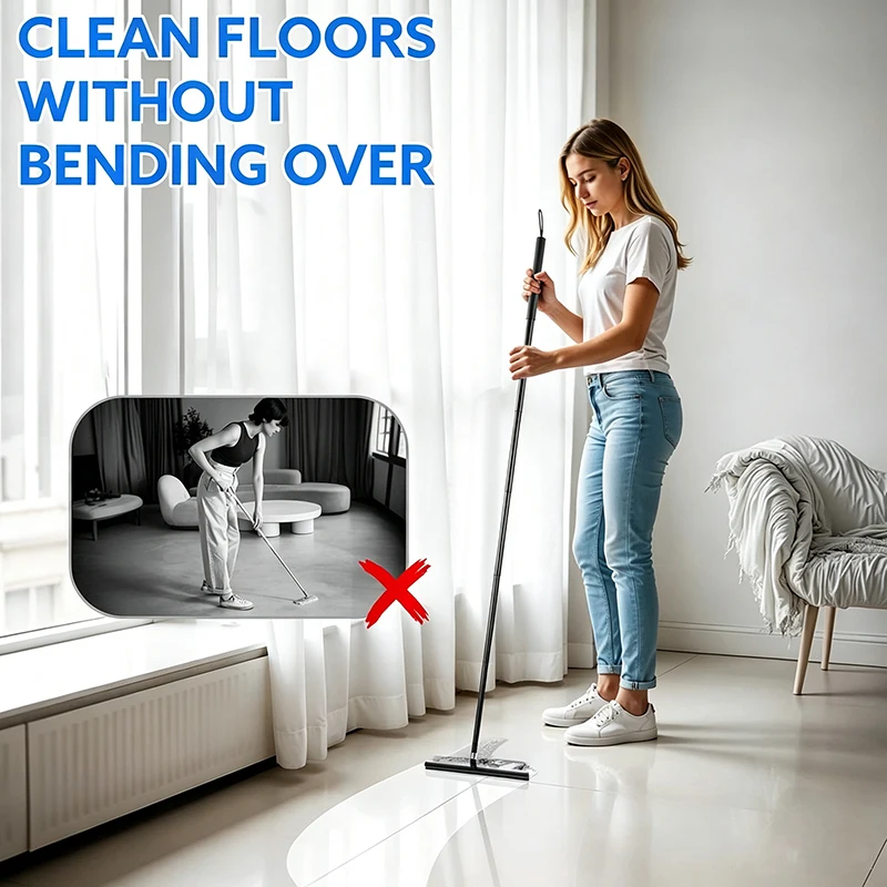 Telescopic Long Handle Window  - огляд і ціна Glass Cleaner Streak