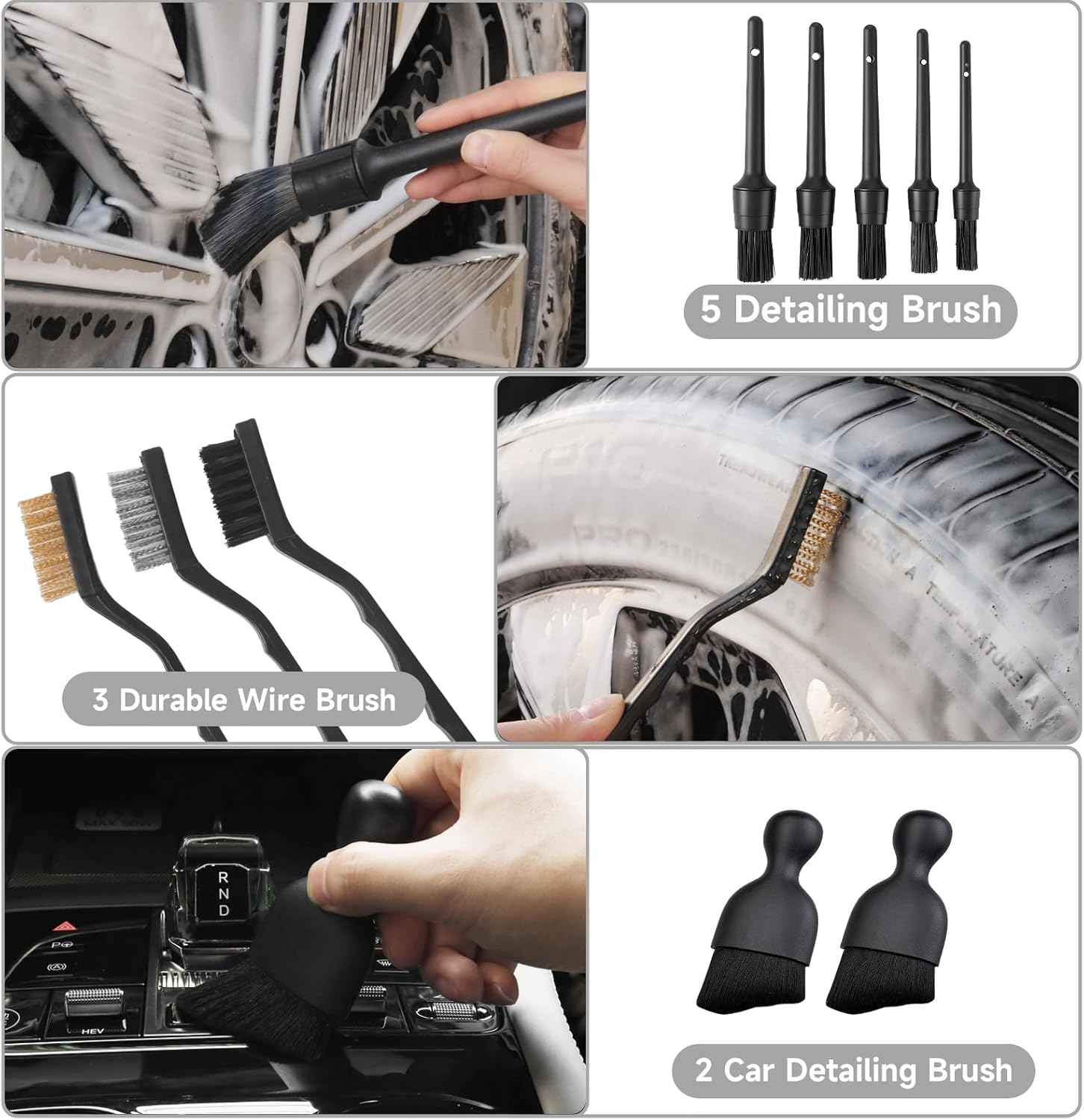 Car Detailing Kit, 36Pcs Profe - огляд і ціна Interior Detailing Kit