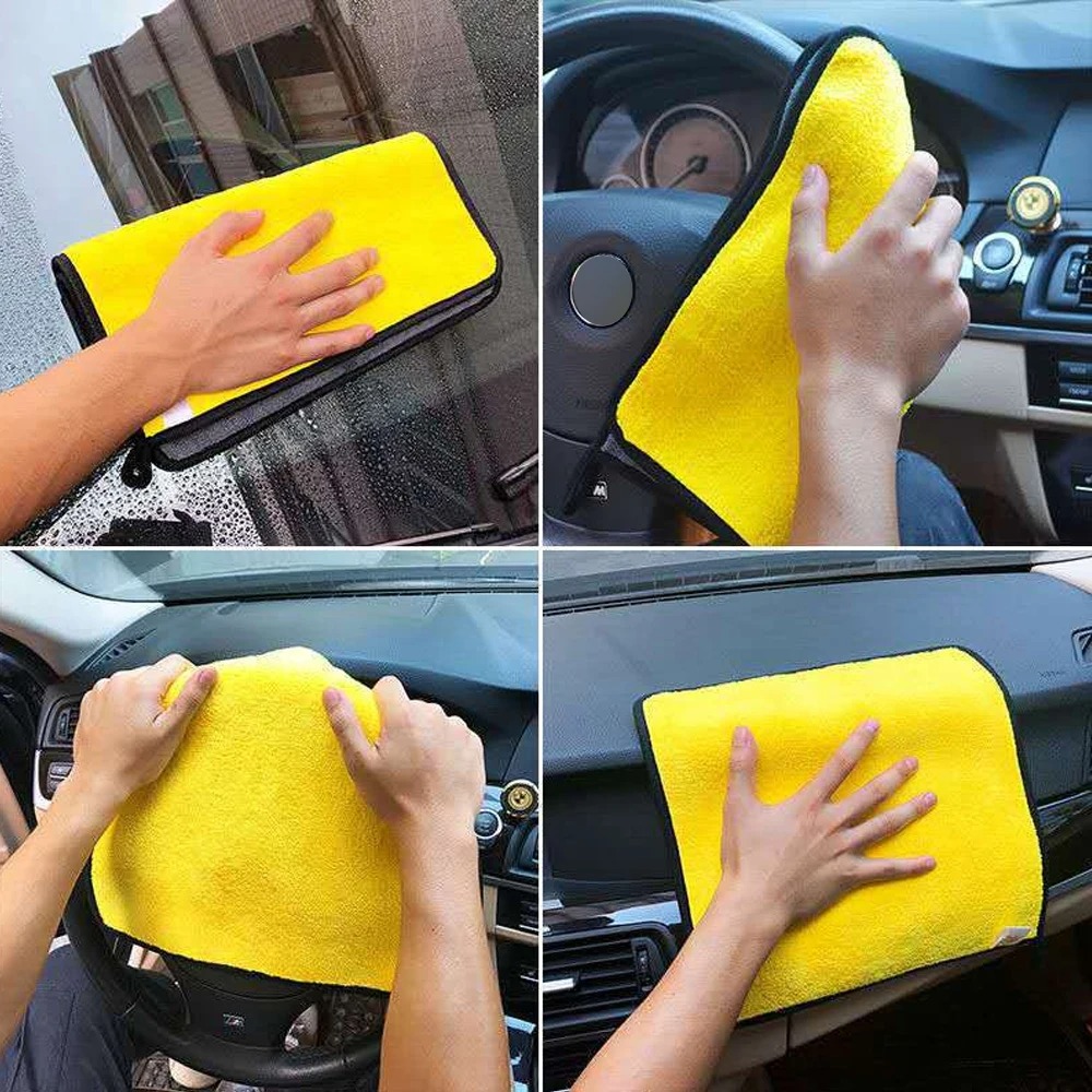 3/5/10Pcs Car Wash Microfiber  - огляд і ціна Microfiber Towel Detailing