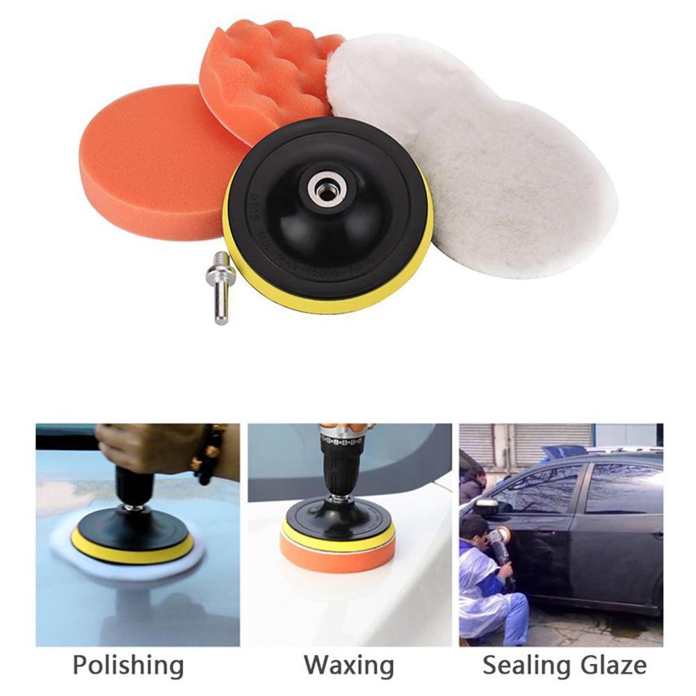 6pcs/set Car Polishing Sponge  - огляд і ціна Polish Pad Set Buffer