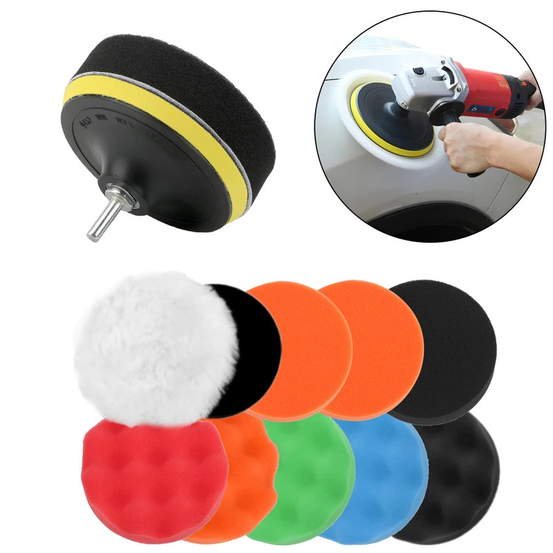 12Pcs/set Car Polishing Pad Pa - огляд і ціна Polish Pad Set Buffer