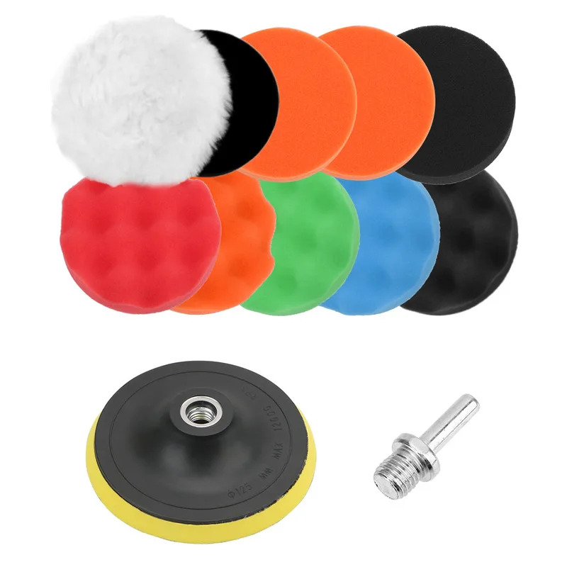 12Pcs/set Car Polishing Pad Pa - огляд і ціна Polish Pad Set Buffer
