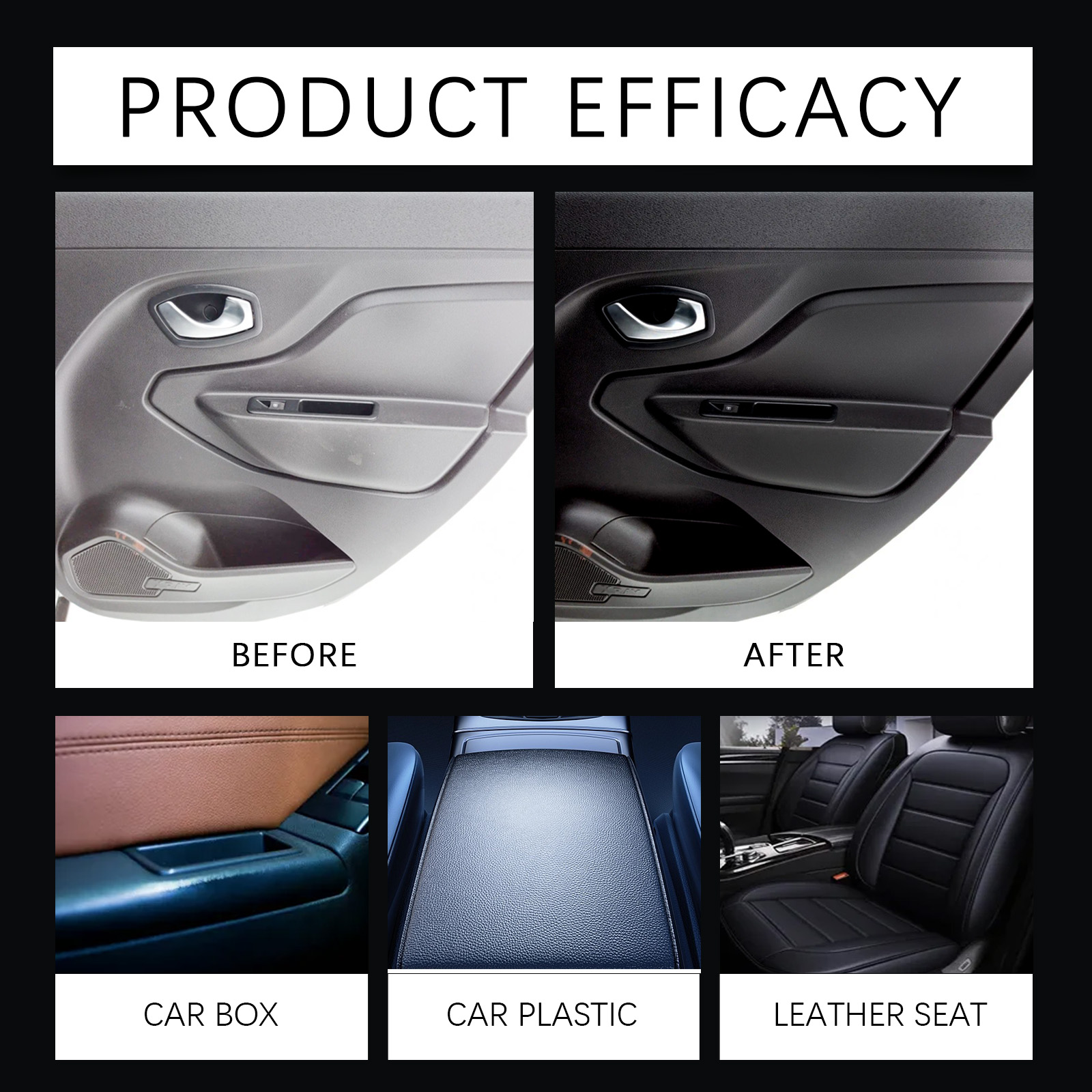 100ml Auto Interior Polish Car - огляд і ціна Leather Cleaner Interior