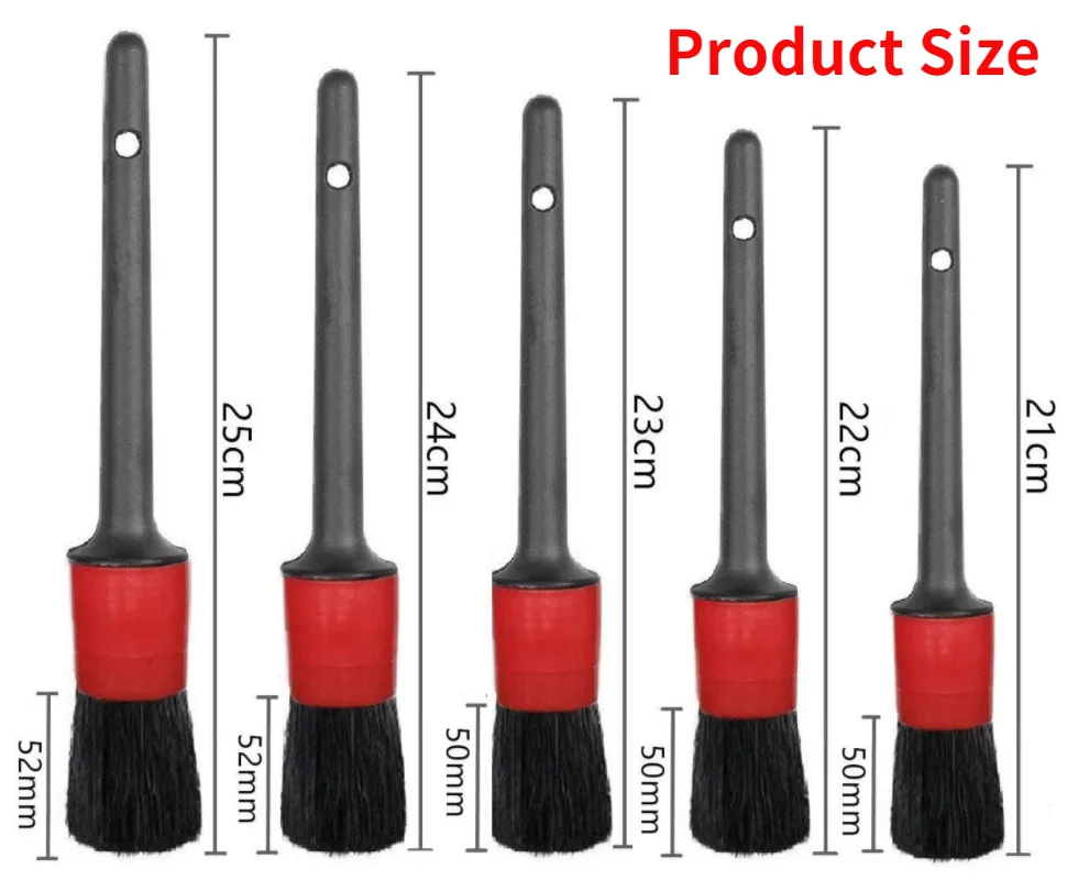 26/17/13/5Pcs Detailing Brush  - огляд і ціна Interior Detailing Kit