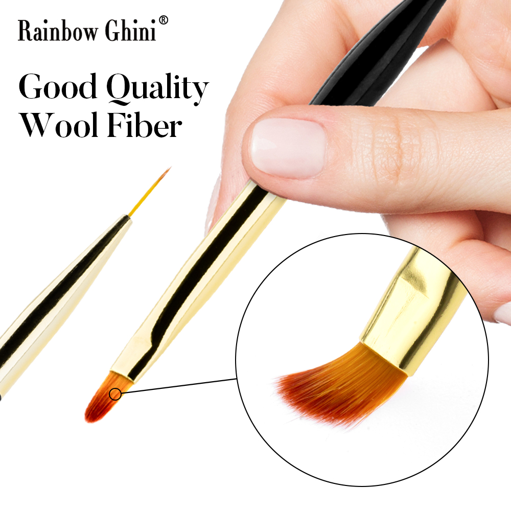 Rainbow Ghini 3Pcs/Set Dual He - огляд і ціна Detailing Brush Set