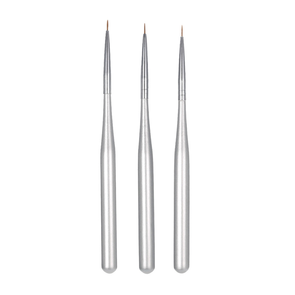 3Pcs Nail Art Liner Pen Set Di - огляд і ціна Detailing Brush Set