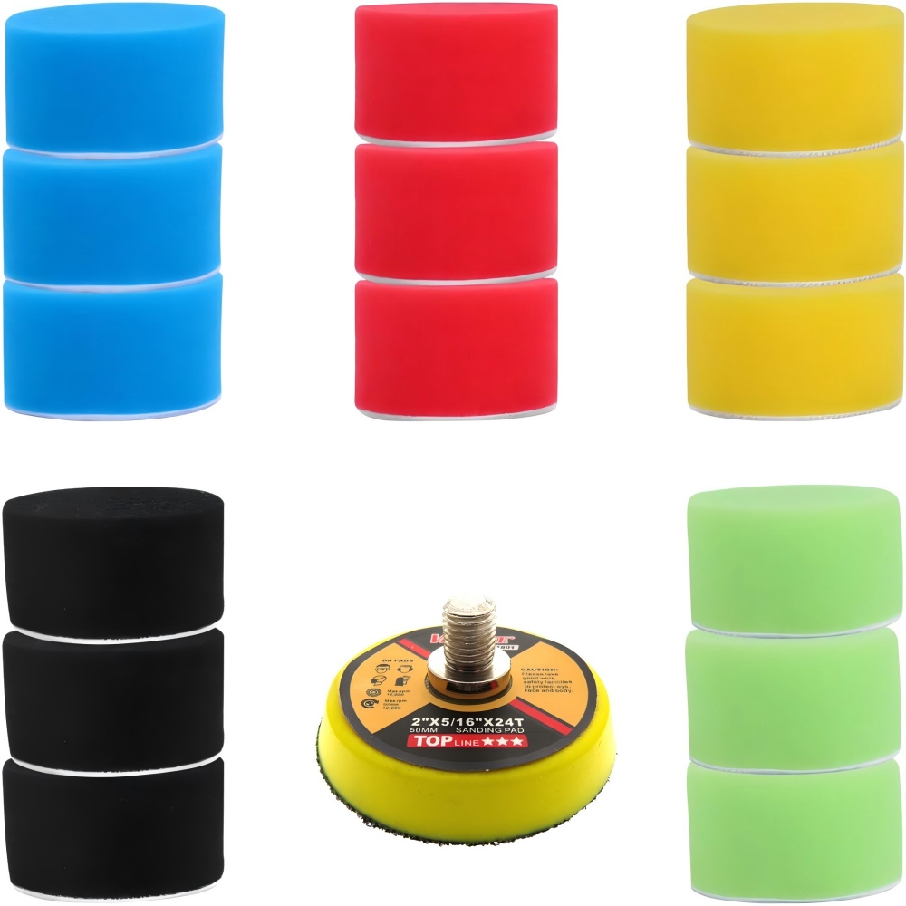 2Inch 50MM Car Doam Polishing  - огляд і ціна Polish Pad Set Buffer