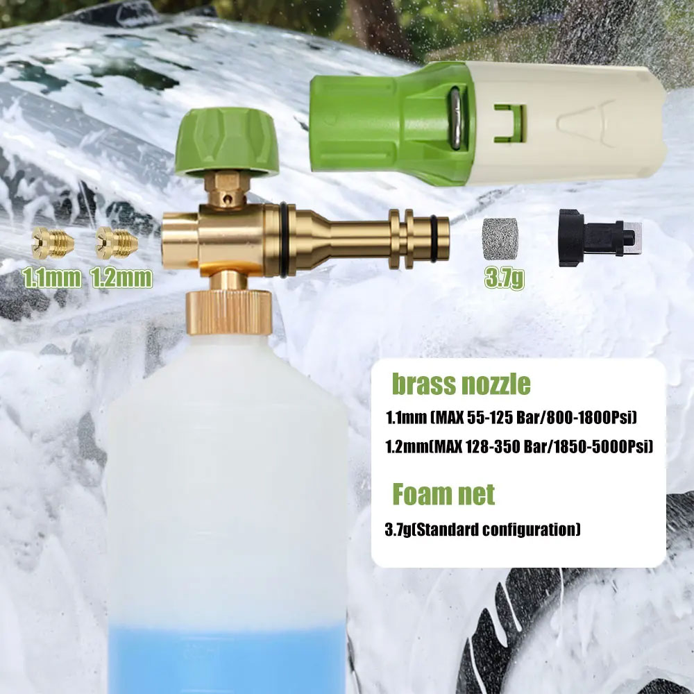 Aluminum Foam gun Lance Foam c - огляд і ціна Foam Cannon Car Wash
