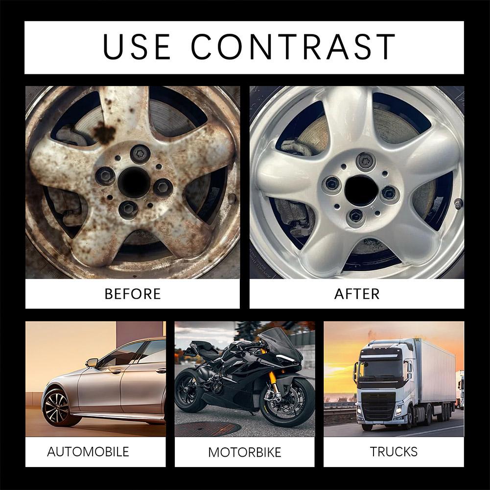 120ML 1/2/3PCS Car Wheel Rust  - огляд і ціна Wheel Cleaner Alloy