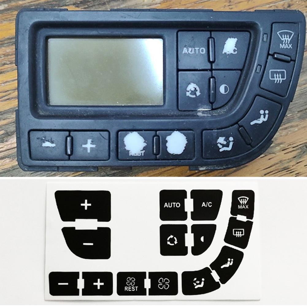 Car Vinyl Center Control Butto - огляд і ціна Trim Restorer Plastic