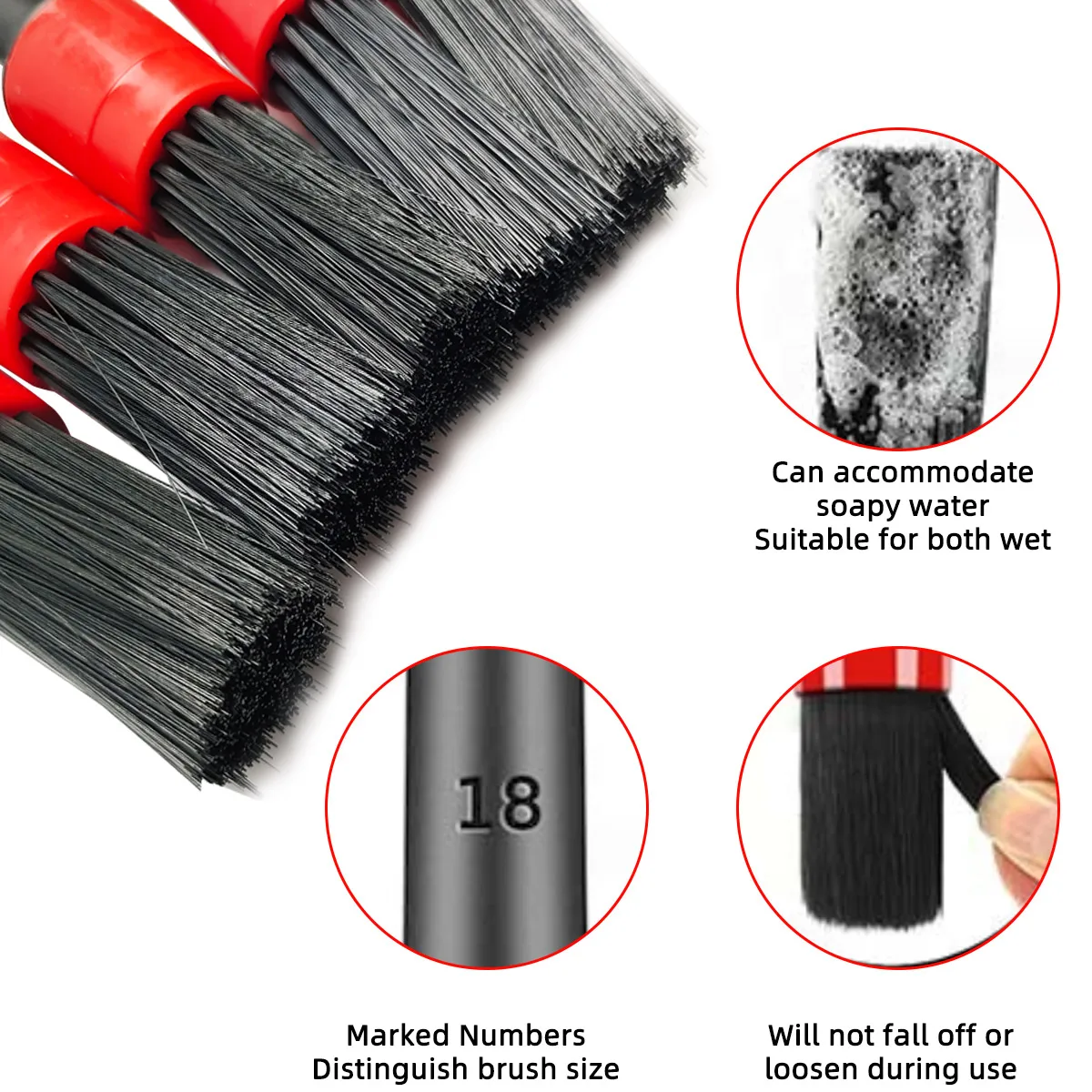 126-Piece Car Detail Cleaning  - огляд і ціна Dirt Brush Interior