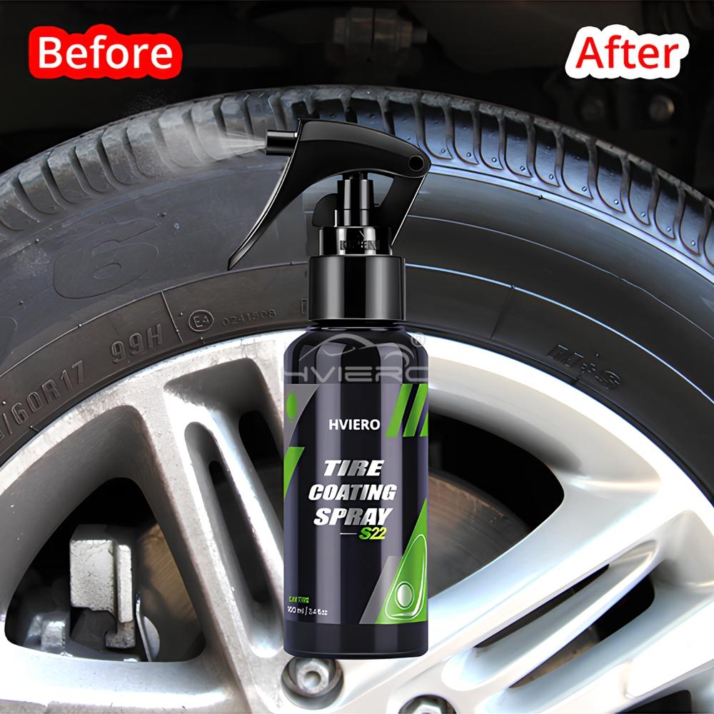 Car auto Tyre Gloss Tire Coati - огляд і ціна Tire Shine Spray Sealant