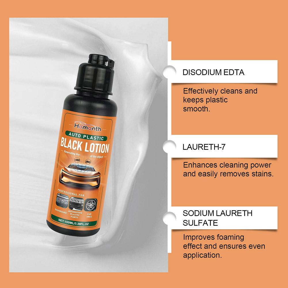 Car Plastic Restorer Black Lot - огляд і ціна Trim Restorer Plastic