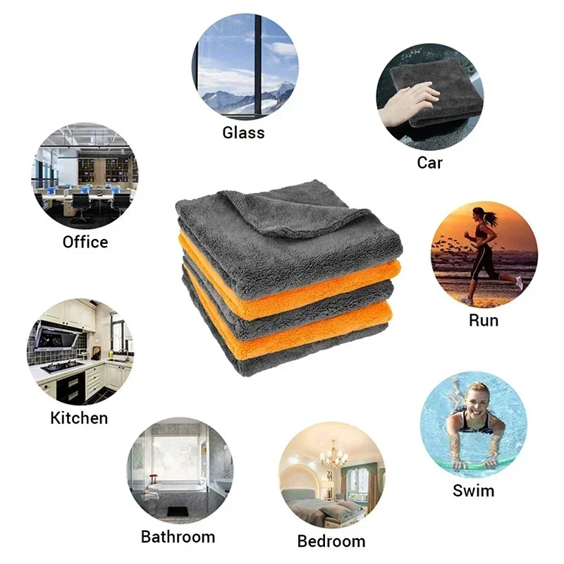Edgeless Microfiber Car Towels - огляд і ціна Microfiber Towel Detailing
