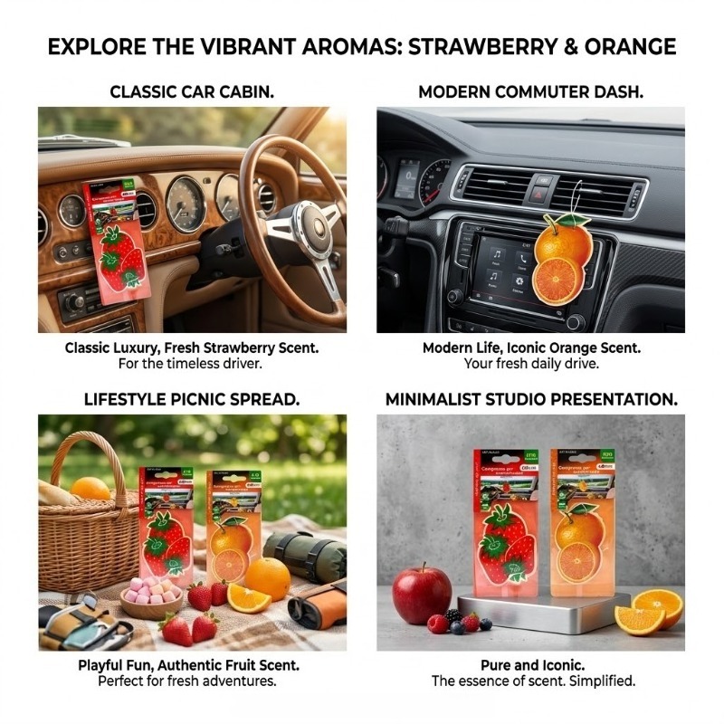 Fruit Scent Hanging Car Freshe - огляд і ціна Odor Eliminator Car