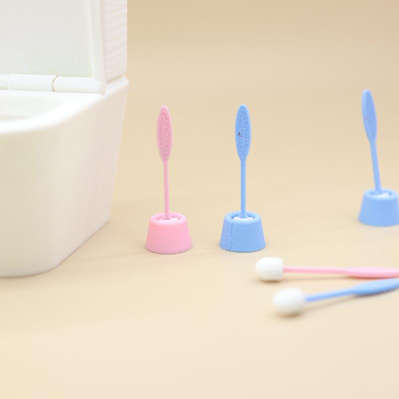 1 Set Mini Simulation Toilet B - огляд і ціна Detailing Brush Set