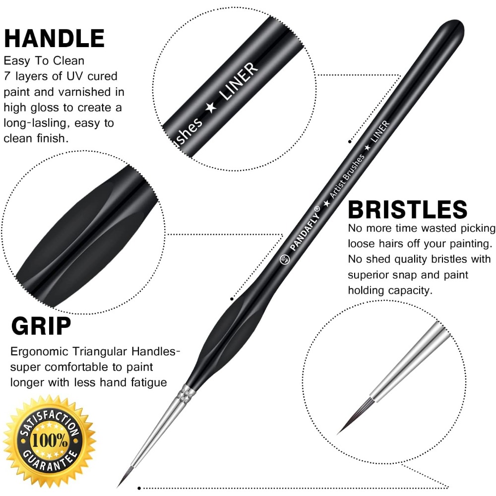 Professional Detail Paint Brus - огляд і ціна Detailing Brush Set