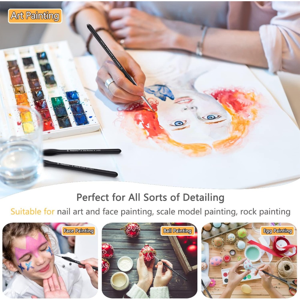 Professional Detail Paint Brus - огляд і ціна Detailing Brush Set