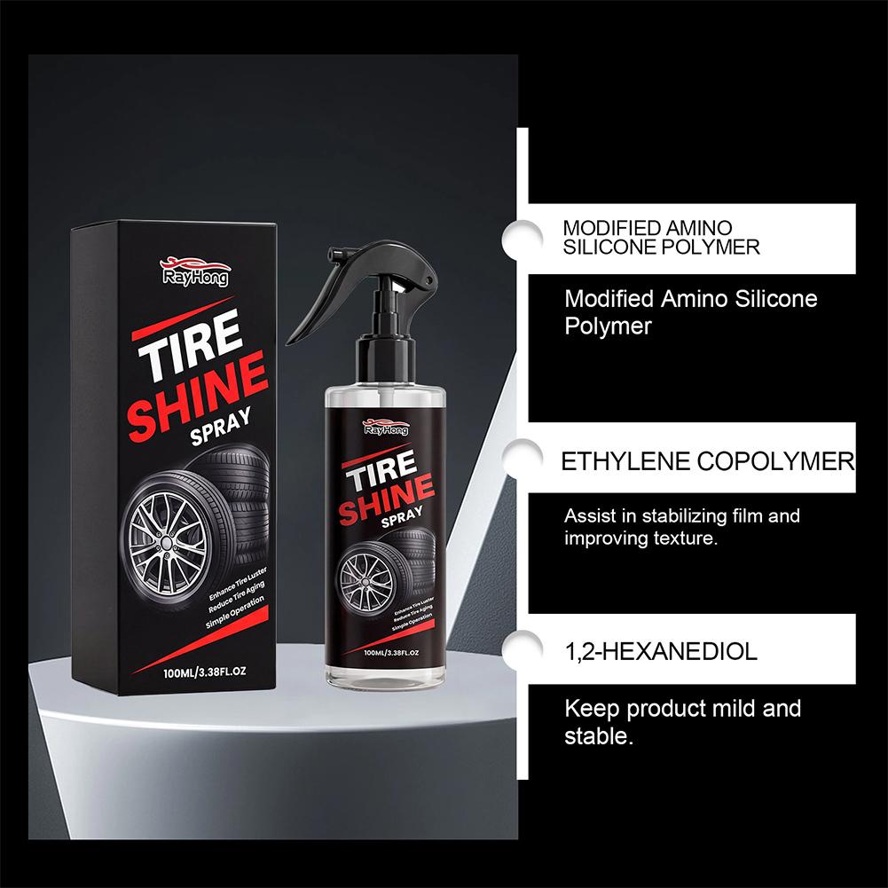 Tyre Gloss Tire Coating Spray  - огляд і ціна Tire Shine Spray Sealant