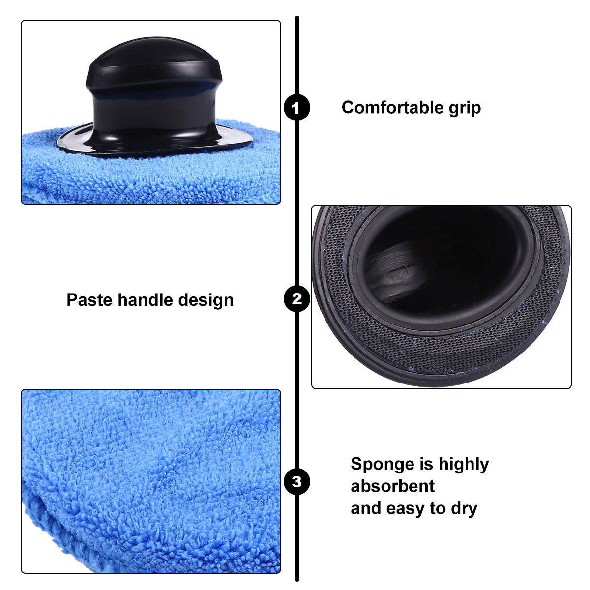 8Pcs Car Waxing Sponge High Qu - огляд і ціна Wax Applicator Pad