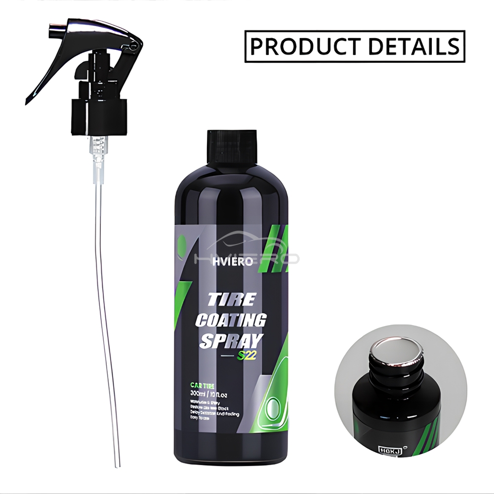 Car Refurbish Tyre Gloss Tire  - огляд і ціна Tire Shine Spray Sealant