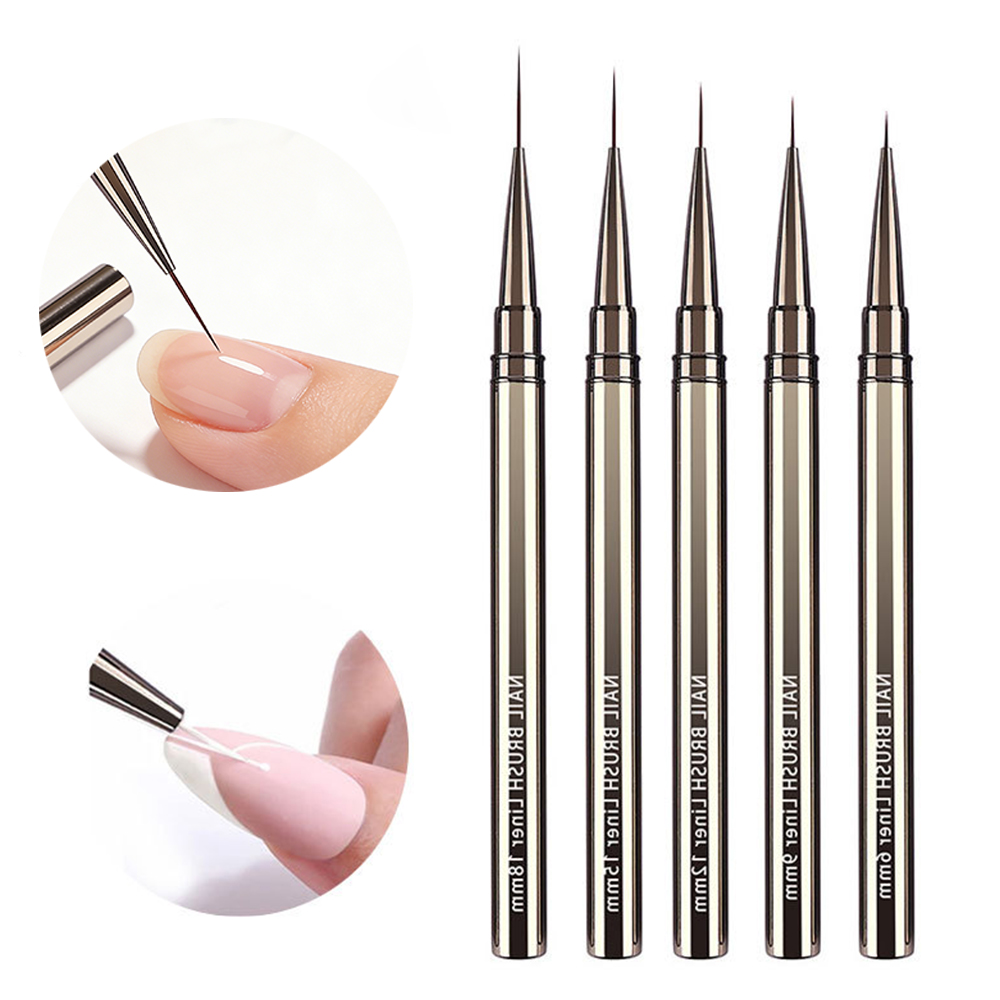 5-Piece Professional Nail Art  - огляд і ціна Detailing Brush Set