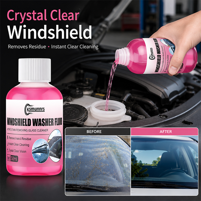 Car Glass Coating Washer Fluid - огляд і ціна Glass Cleaner Streak