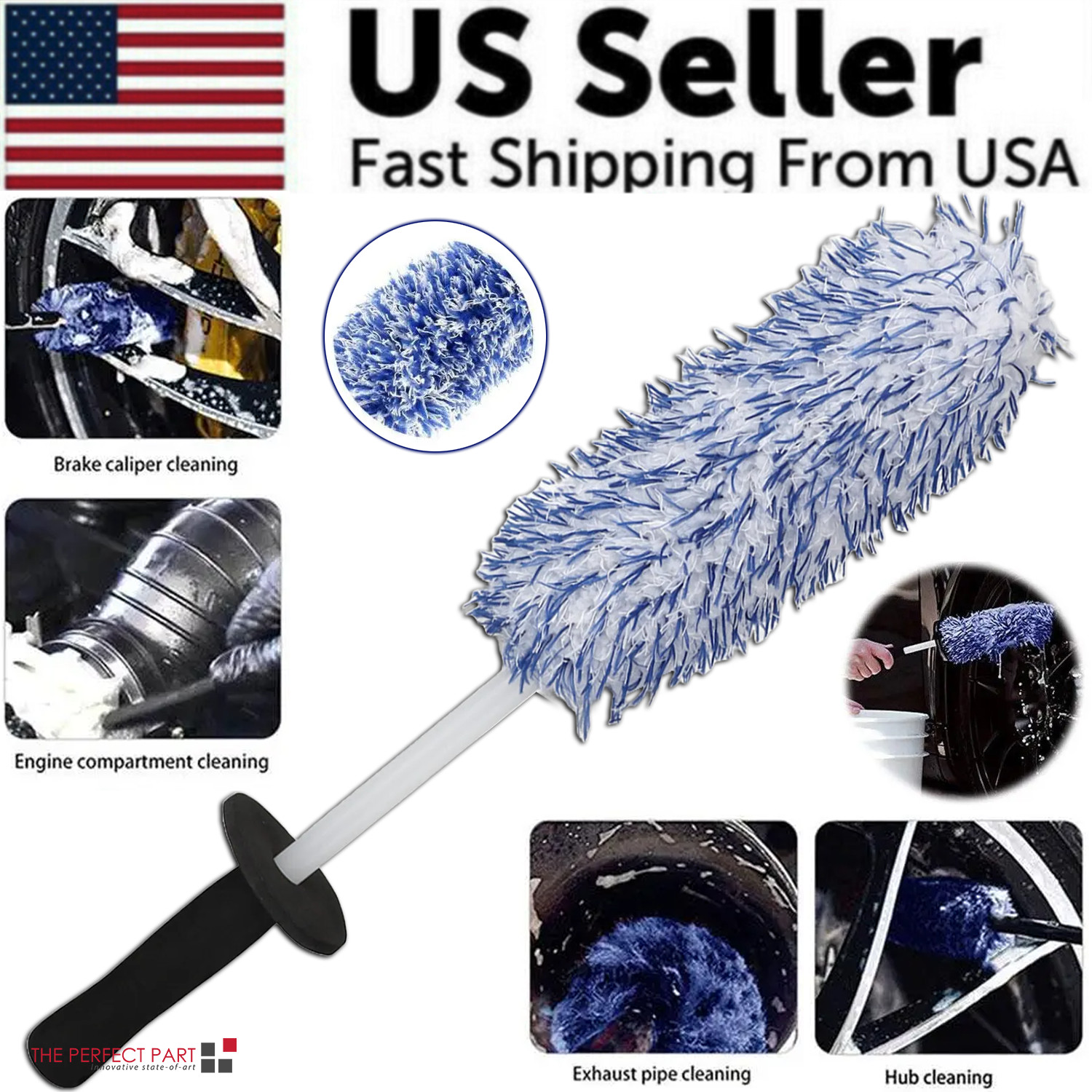 Car Alloy Wheel Cleaning Brush - огляд і ціна Wheel Cleaner Alloy