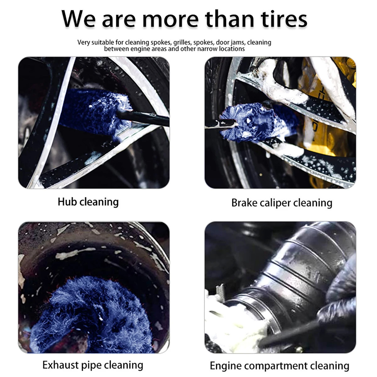 Car Alloy Wheel Cleaning Brush - огляд і ціна Wheel Cleaner Alloy