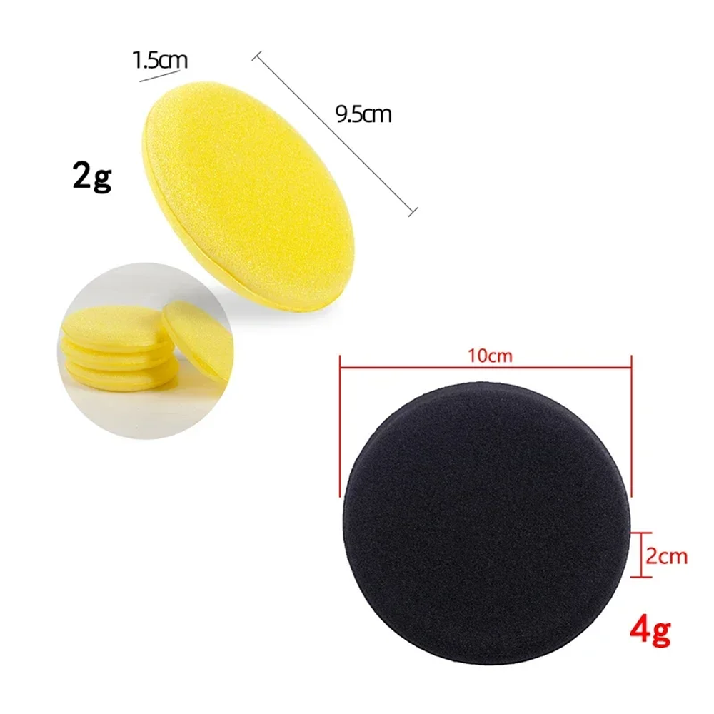 50pcs Round Car Ultra Soft Foa - огляд і ціна Wax Applicator Pad