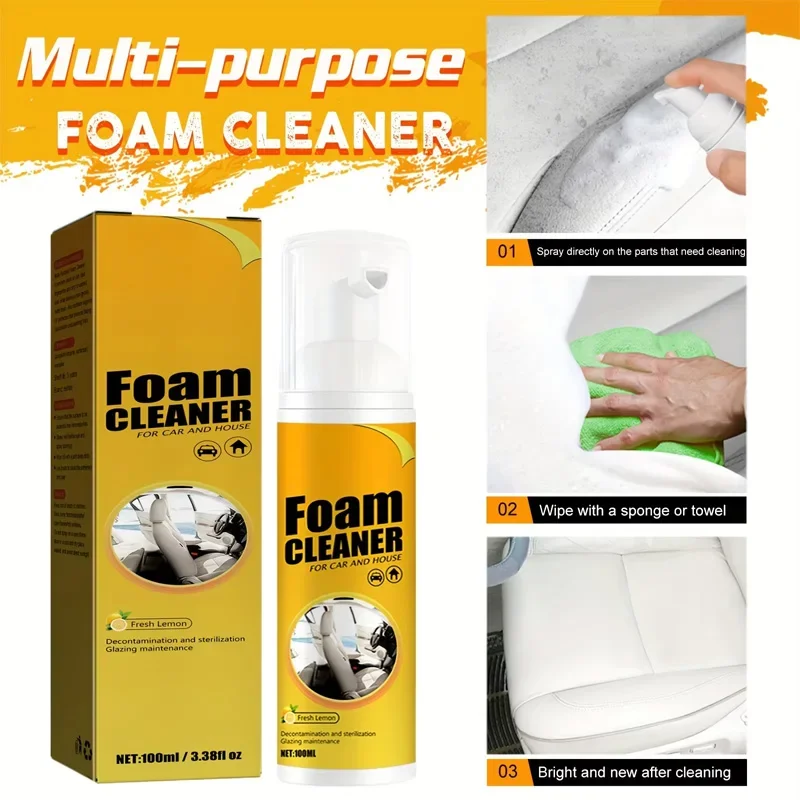 Multi functional foam cleaner  - огляд і ціна Leather Cleaner Interior